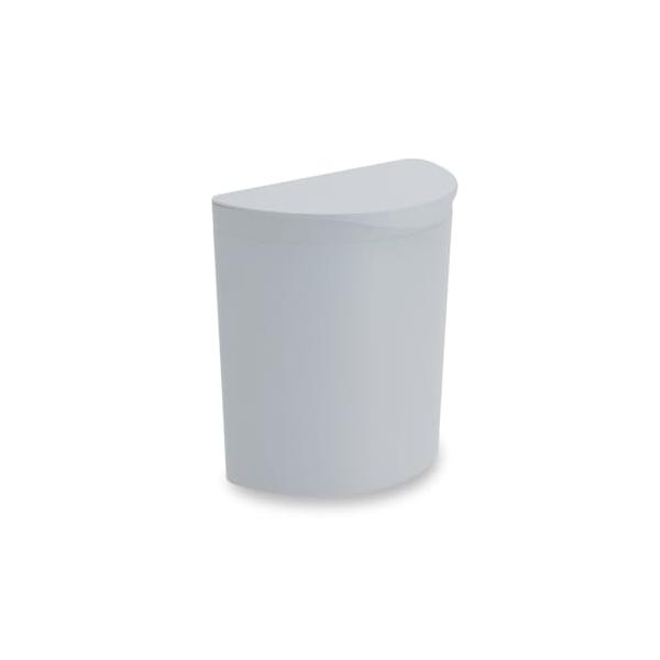 イセトウ(Isetou) ゴミ箱 メルナミニ ホワイト 4L 幅22.1×奥行13.2×高さ24.0cm 日本製 耐荷重1Kg フタ付き マグネ