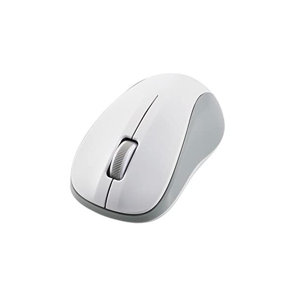 エレコム マウス ワイヤレスマウス Bluetooth 3ボタン Sサイズ 抗菌 ホワイト M-BY10BRKWH
