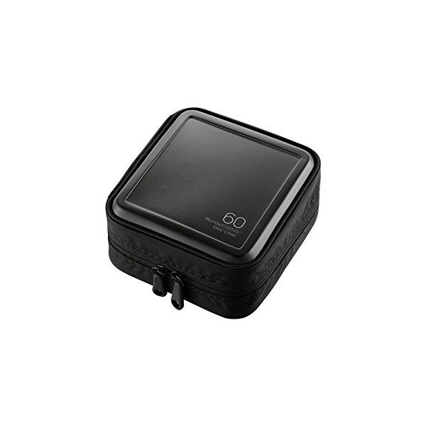 エレコム DVD BD CDケース セミハード 60枚収納 ブラック CCD-HB60BK