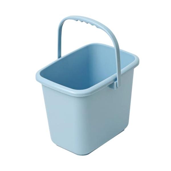 サンコープラスチック(SankoPlastic) ニュータフ バケツ 角型17L ストーンブルー