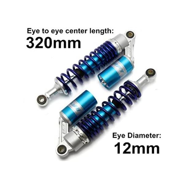 高品質 Hegeiisy ユニバーサルATVクワッドダート用380mm 8mmスプリング