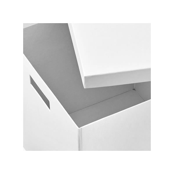 Ikea Original Tjena 収納ボックス ふた付き ホワイト 30x30x30 Cm Buyee Buyee Japanese Proxy Service Buy From Japan Bot Online