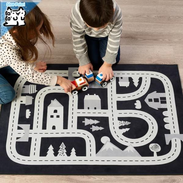 イケア　ラグ カーペット133x195 cm ポリプロピレン 100% イケア（IKEA） IKEA - - MARKKRYPARE -マルククリパーレ- ラグ
