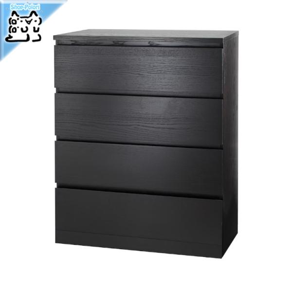 【送料込】IKEA マルム チェスト 洋タンス　5段　引き出し6つ MALM マルム チェスト（引き出し×6）, ホワイト, 80x123 cm - IKEA