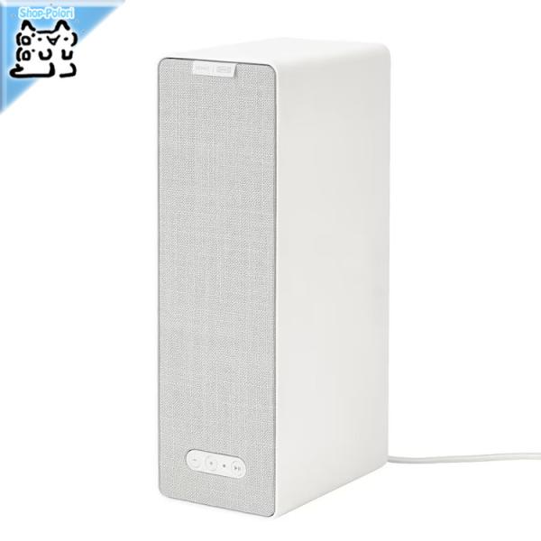 シンフォニスク ブックシェルフ型WiFiスピーカー, ホワイト スマート第2世代 イケア（IKEA） IKEA - - SYMFONISK -シンフォニスク- ブックシェルフ