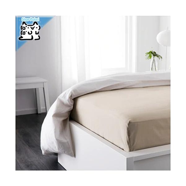 イケア（IKEA） IKEA - - DVALA -ドヴァーラ- シーツ ベージュ