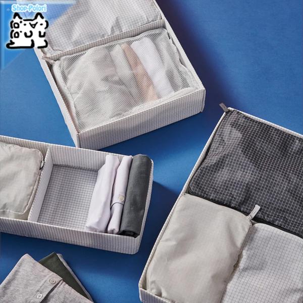 IKEA - CPA - RENSARE -T- ߗޗpobO 3_Zbg `FbN͗l/O[ ubN (404.325.06)