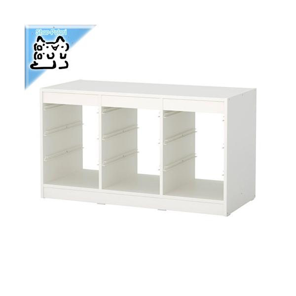 IKEA - CPA - TROFAST -gt@Xg- gݍ킹[t[ zCg 99x56x44 cm (603.514.34)