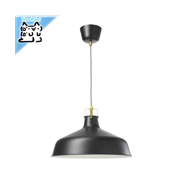 イケア IKEA - RANARP -ラーナルプ- ペンダントランプ ブラック 38 cm