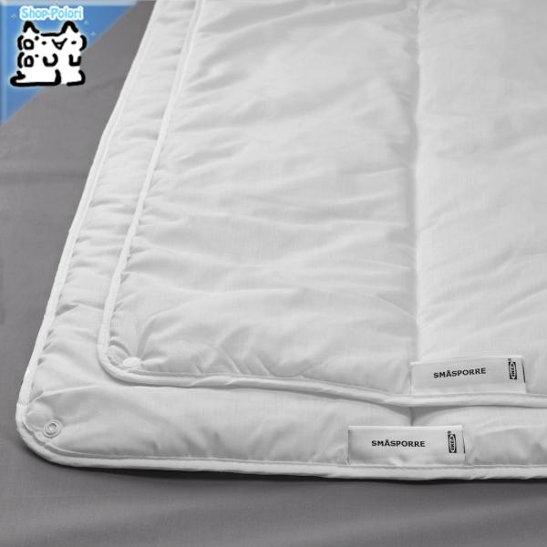 IKEA SMASPORRE 掛け布団 オールシーズン 2枚合わせ 150×200cm 604.585
