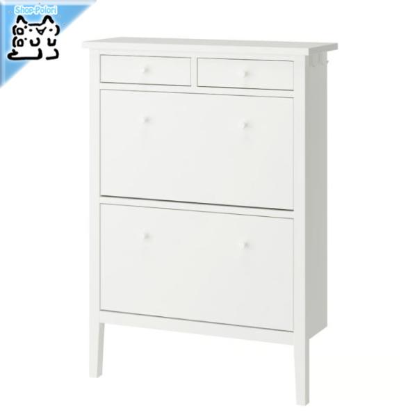 IKEA グラベリ　シューズボックス　グレー GULLABERG グラベリ シューズボックス2段, グレー, 88x30x122 cm - IKEA