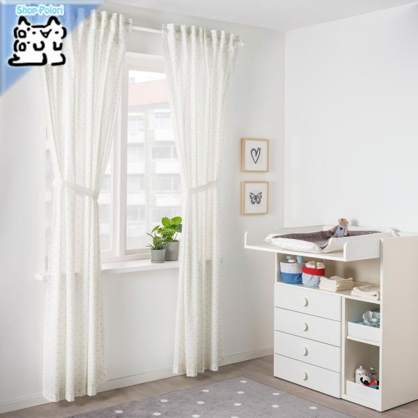 IKEA - CPA - LEN -[- J[e ^bZt 1g ʖ͗l zCg 120x250 cm (904.576.36)