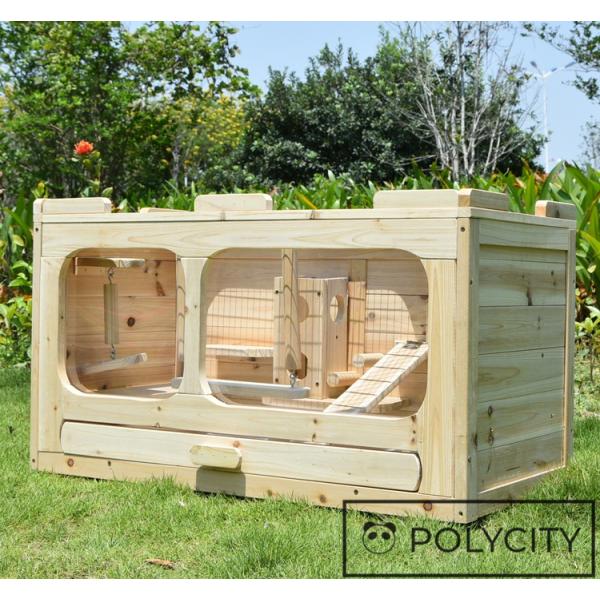 白 フリル付 飼育ケージ 大型 小動物ケージ ハムスター ゲージ