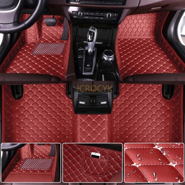 キャデラックSRX クロスオーバー フロアマット カーマット 車種専用設計 3Dフロアマット PUレザー素材 カーマット 防水仕様 耐汚れ カー用品 保護パーツ 取り付