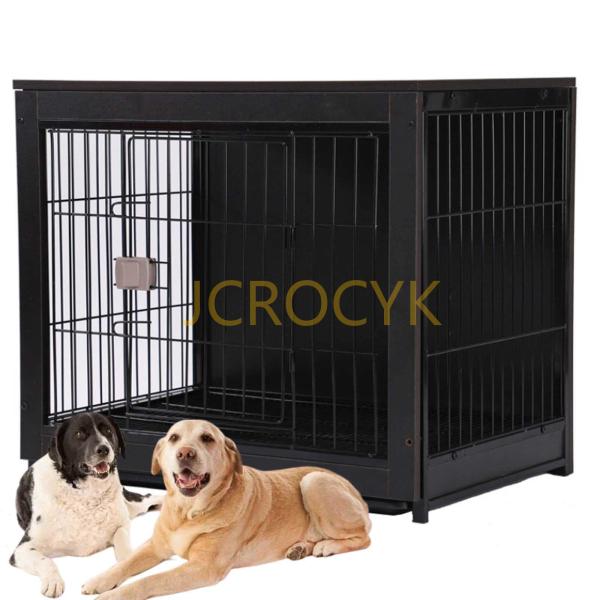 犬 ゲージ 木製 ペット ケージ 犬小屋 トレイ付き イヌ ハウス 犬 ゲージ 木製 ペット ケージ 犬小屋 トレイ付き イヌ ハウス