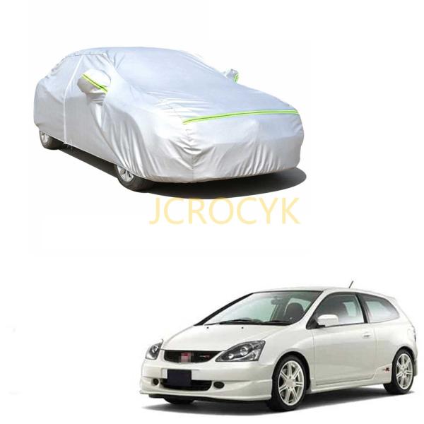 車カバー ボディーカバー ホンダ シビックタイプR EP3 2001年12月〜2007年2月 専用カーカバー全天候型保護 防水 防塵 防輻射紫外線 スクラッチ耐性 (収納袋付)