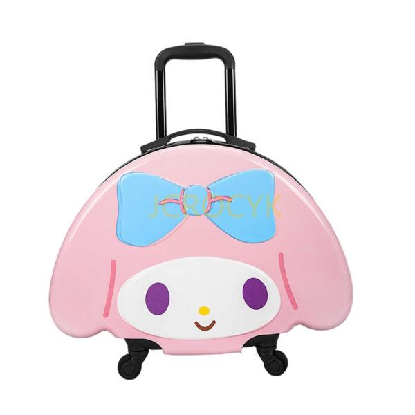 ★ 素材：キッズスーツケースは耐久性に優れた耐久性のあるABS / PC素材で作られています。子供用キャリーケースは表面が滑らかで、汚れた場合は湿らせた布で簡単に拭き取ることができます。環境にやさしい素材の使用は、子供にとって無害で無毒です...