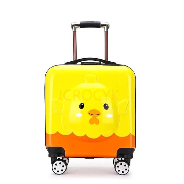 ★ 素材：キッズスーツケースは耐久性に優れた耐久性のあるABS / PC素材で作られています。子供用キャリーケースは表面が滑らかで、汚れた場合は湿らせた布で簡単に拭き取ることができます。環境にやさしい素材の使用は、子供にとって無害で無毒です...