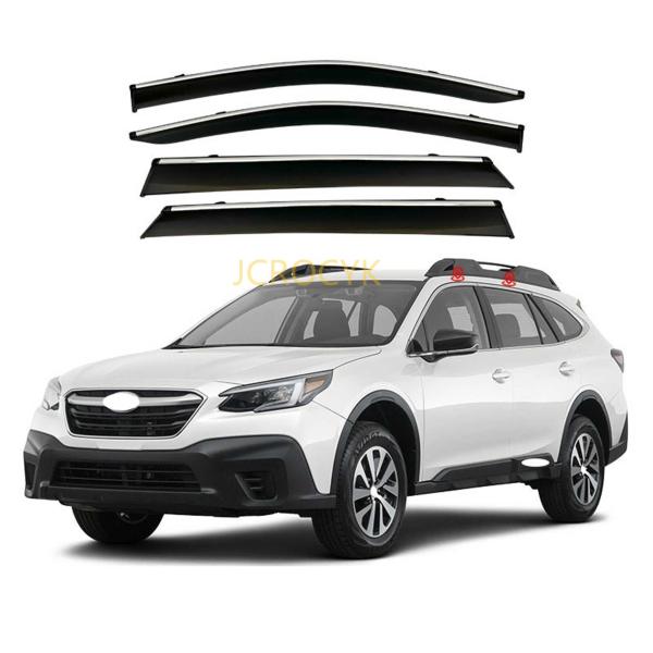 Subaru アウトバックBT5 純正バイザー　ブラックアウト化済　未装着新品 pomp-fruits_jcrocyk842335cd