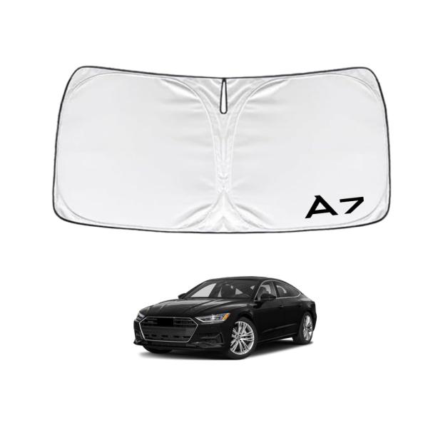 アウディ A7スポーツバック F2 2018年9月〜現行 車種専用設計 サンシェード 車 フロント さんしぇーど 暑さ対策 日除け 遮熱 遮光 uvカット 紫外線遮蔽 折り畳み