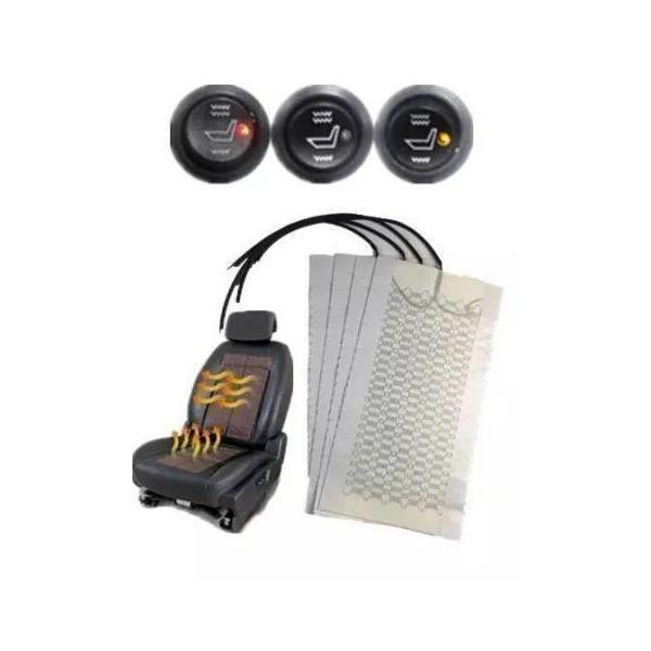 シートヒーター 12V  汎用 ホットシート ヒートシーター 後付 シートヒーター スイッチ付