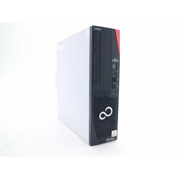 デスクトップ 富士通 ESPRIMO D7010/F Core i3-10100 3.6GHz 8GB 256GB(新品NVMeSSD) HDMI/DisplayPort x2出力 DVD-ROM Windows11 Pro 64bit
