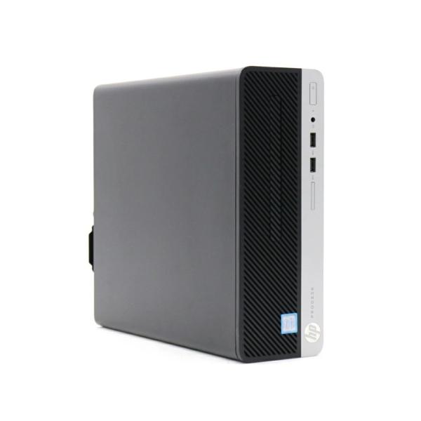 デスク hp ProDesk 400 G5 SFF Core i5-8500 3GHz 8GB 256GB(新品NVMeSSD) DisplayPort/アナログRGB x2出力 DVD+-RW Windows11 Pro 64bit