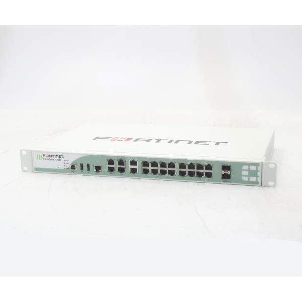 Fortinet FortiGate 100D FortiOS Ver.5.0 build0310 150123 ラッキングブラケット装着済 設定初期化済 各種ライセンス期限切れ
