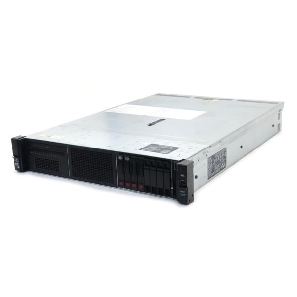 NEC Express5800/R120h-2E(hp ProLiant DL380 Gen10 OEM) Xeon Bronze 3104 1.7GHz(6スレッドCPUx2基) 64GB 600GBx2台(SAS2.5/RAID1)