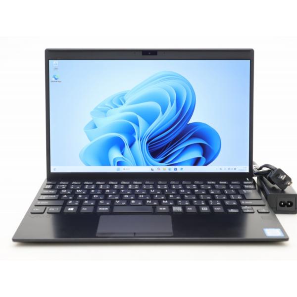VAIO VJPJ11C12N Core i5-8265U 1.6GHz 8GB 256GB(SSD) 12.5インチ非光沢 FHD 1920x1080 Windows11 Pro 64bit