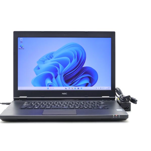 NEC VKT16/X-3 PC-VKT16XZG3 Core i5-8250U 1.6GHz 8GB 256GB(SSD) DVD+-RW 15.6インチ非光沢 FWXGA 1366x768 Windows11 Pro 64bit