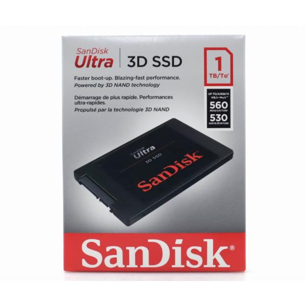 使用時間1427時間 1TB SanDisk 2.5インチ SATA SSD ◇【新品未開封品】SanDisk SDSSDH3-1T00-G25 2.5インチ SATA SSD 1TB