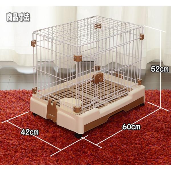 キャットケージ 1段 ペットゲージ 引き出しトレー 猫ケージ うさぎ モルモット 室内ハウス おしゃれ 大型 ブラウン A55bp4c Buyee 日本代购平台 产品购物网站大全 Buyee一站式代购 Bot Online