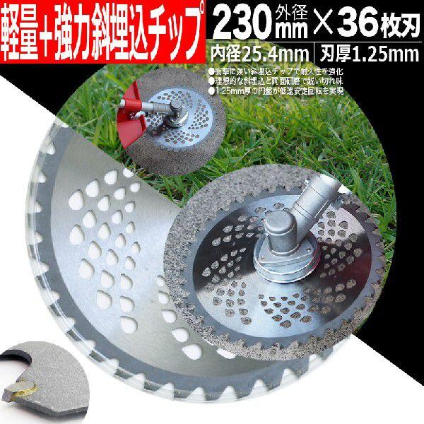 草刈機 草刈り機 替刃 チップソー 草刈用 替え刃 草刈機用チップソー 刈払 草刈 芝刈 草刈り 芝刈り 230mm 36p Lc36t Lc36t ポンドショッピングストア 通販 Yahoo ショッピング