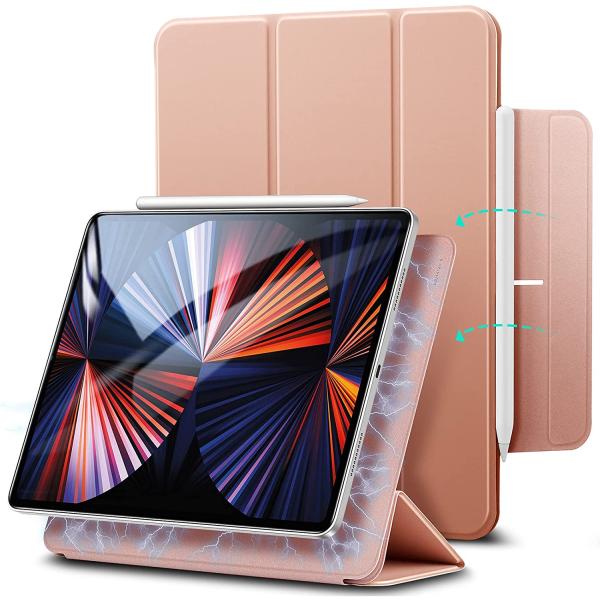 ESR iPad Pro 12.9 ケース 磁気吸着 Apple Pencilのペアリングと ESR iPad Pro 12.9 ケース 磁気吸着 Apple Pencilのペアリングと