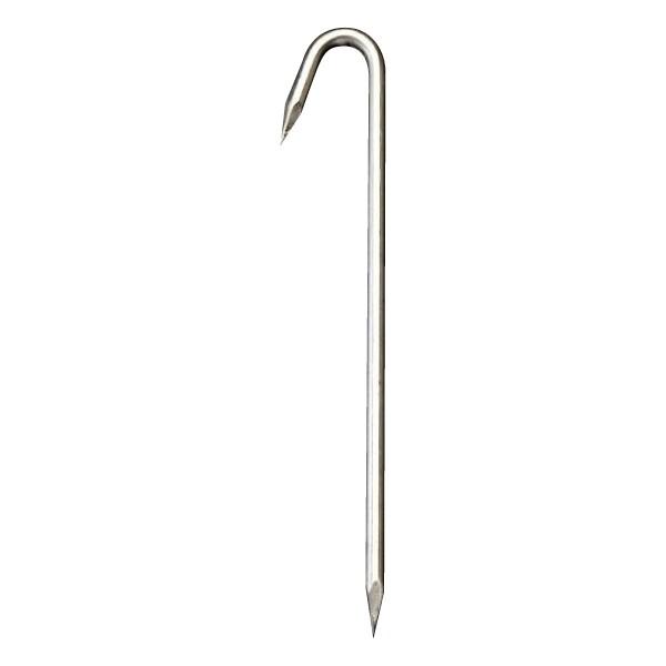 ロープピン ｊ型 F6 0mm クロメート 杭 ロープ止め テント ターフ ブルーシート 区画線 クリックポスト対応 0 022 ポン田 通販 Yahoo ショッピング