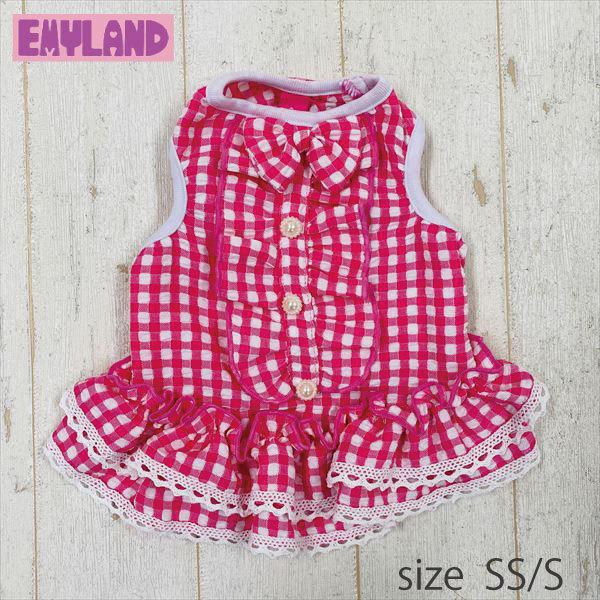 犬 服 エミーランド ギンガムチェックワンピース 2225 P ピンク Ss Sサイズ 夏服 ワンピース かわいい 超小型犬 Cool Buyee Buyee Japanese Proxy Service Buy From Japan Bot Online