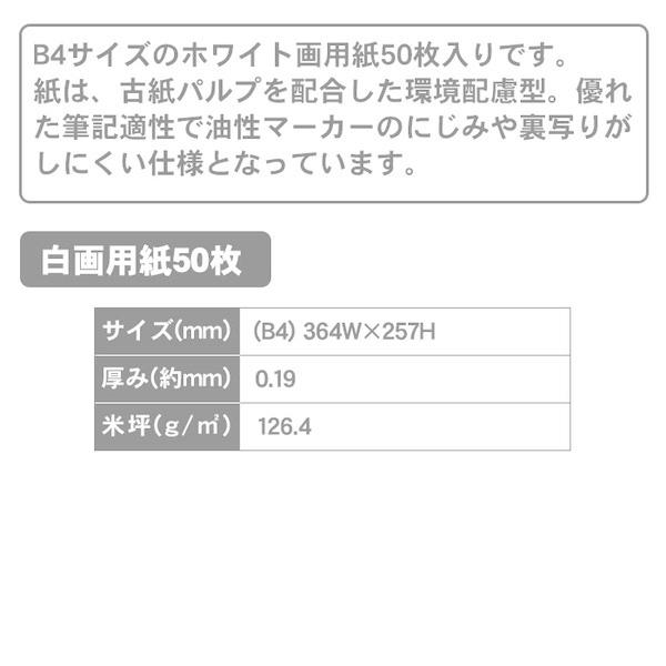 エトランジェ ディ コスタリカ 画用紙 50枚 B4 白 DRAW-B4-701