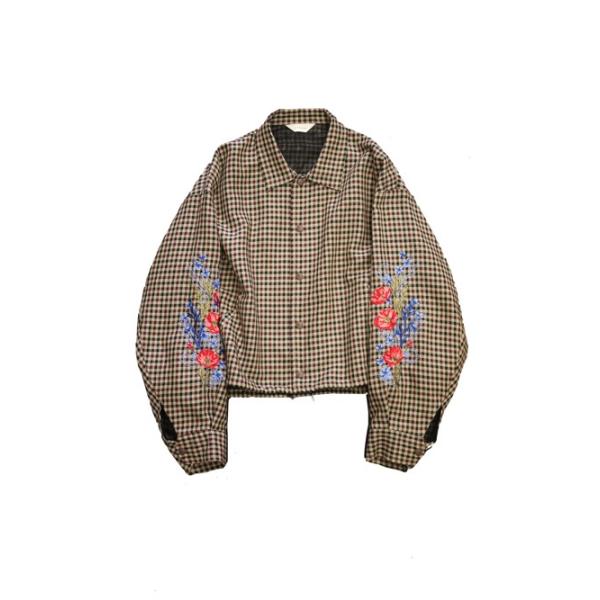 Jieda EMBROIDERY COACH JACKET 19ss 刺繍 花柄 fkip.unmul.ac.id