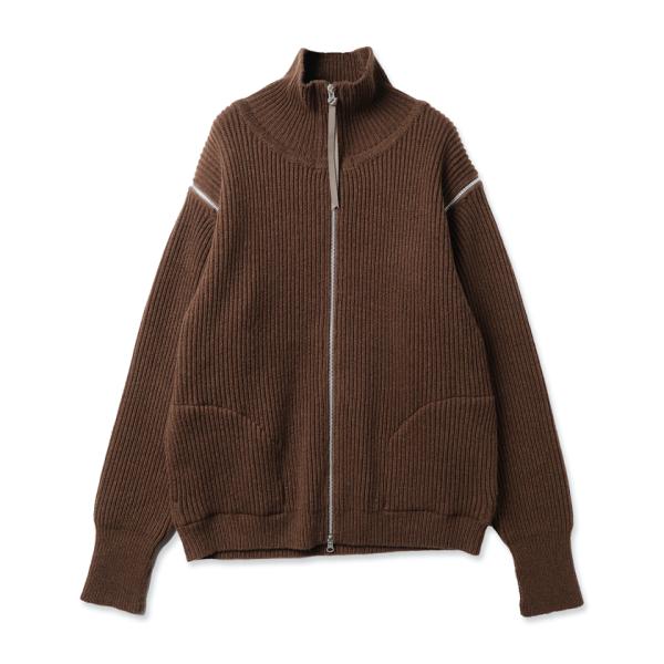 トップス Jieda 2WAY ZIP UP KNIT JieDa / 2WAY ZIP UP KNIT - compass 新潟 | CMEinc. online store