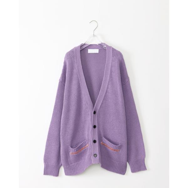 NEON SIGN SIGN(ネオンサイン) / Ne QUILTED COTTON CARDIGAN