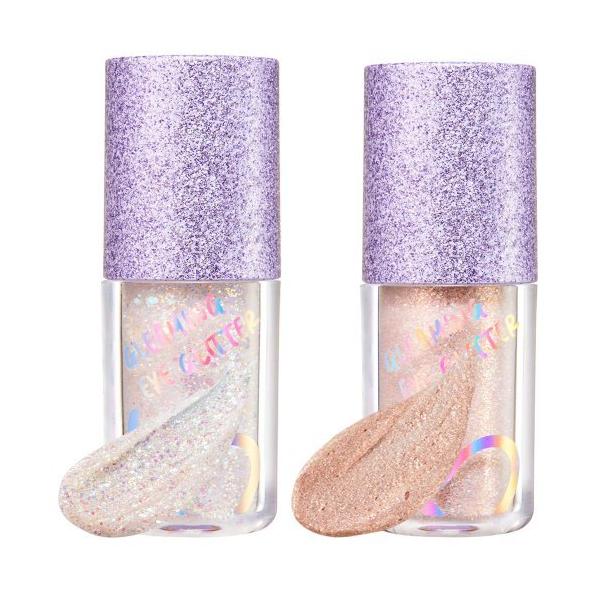 韓国で話題の新コスメブランド¨IBIM¨キラキラ輝く星屑のようなアイグリッターが5色展開で登場。塗りやすいリキッドタイプで、時間が経っても粉飛びせず輝きが続く！●ホワイト●様々な大きさのラメが、目を華やかに演出。瞼の中心や目頭、目尻などポイ...