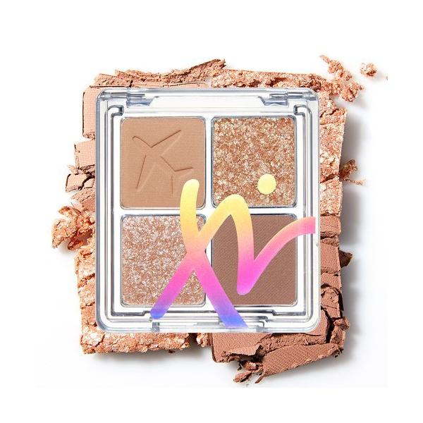 【1+1】[サンシャインエッフェル限定] IBIM アイビム RANCABLE TRIP EYE PALETTE アイパレット アイシャドウ ブラウン ラメ コンパクト 爆買
