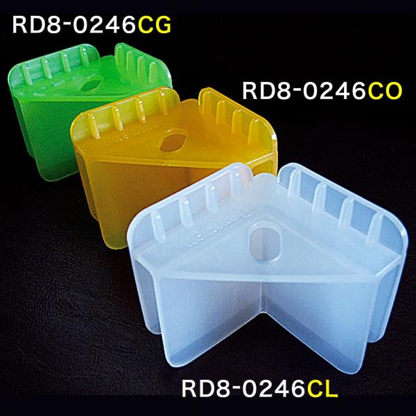 ●サイズ：75×70×70mm　　●材質：PP　　●耐荷重／100kg(ダンボール自体の厚みにもよります)●対応ダンボール/目安：3〜8mmt(シングルの薄いタイプからダブルの厚いタイプ、輸入用ダンボールまで対応）【注目ワード】売場 販促 ...