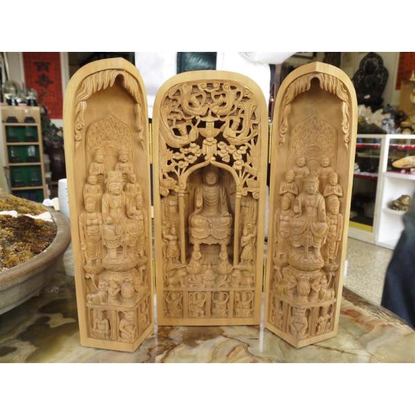 仏像 諸尊仏龕「しょそんぶつがん」 : POPI-Selection - 通販 - Yahoo