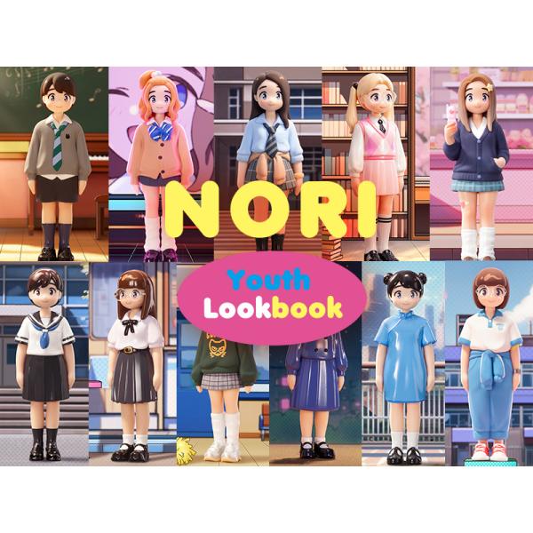 JUST A GIRL NORI Youth Lookbook シリーズ【アソートボックス】