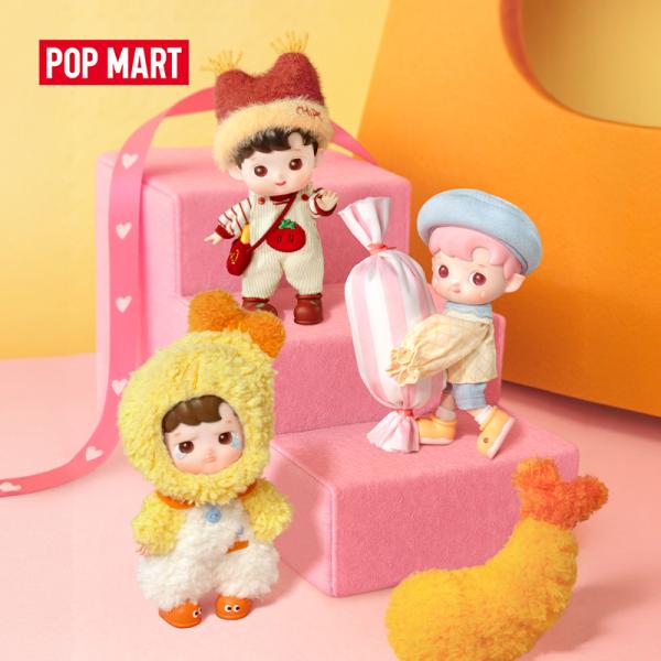 ブランド: POP MART入数:1アソートボックス=3ピース入り種類数:ノーマル3種+シークレット1種商品サイズ:高さ約13cm素材:PVC/ABS/ナイロン/ポリエステル繊維※ピース購入の場合、種類は選べません。複数購入いただいても内容...