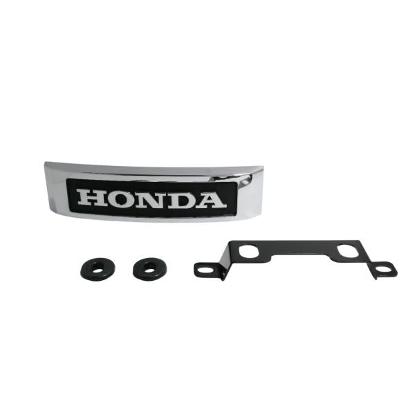 HONDA CB400T メッキ 純正 フロント ステム エンブレム 取り付け