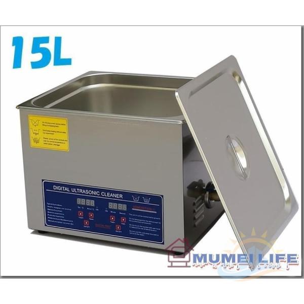 超音波洗浄器　１５Ｌ　業務用クリーナー洗浄機　デジタル　ヒーター／タイマー付き　ゾンチー　暮らしを便利に　家庭で使いやすい　すっきりしたデザイン