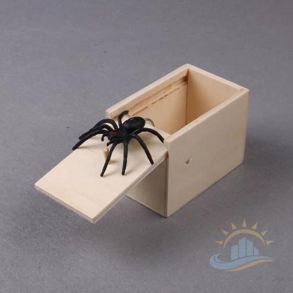 スパイダーいたずら 恐怖箱びっくり箱 整 蜘蛛おもちゃ 日整 いたずらボックス ゾンチー おもちゃ飛び出す エイプリルフールの 玩具ゴム製スパイダー